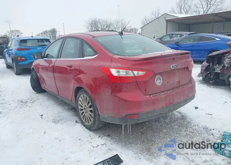 2012 Ford Focus Titanium from USA, damaged, VIN 1FAHP3J27CL229946